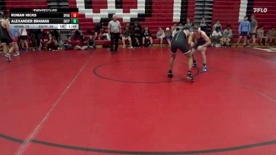 150 lbs Round 1 (4 Team) - Alexander Braman, Enterprise HS vs Roman Hicks, Sparkman