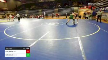 174 lbs 3rd Place - Bailee O'Reilly, Unattached vs Riley Habisch, Unattached-North Dakota State