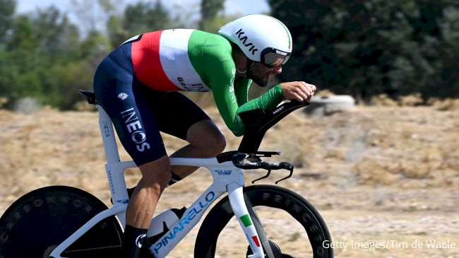 Filippo Ganna Wins 2023 Vuelta a Espa a Time Trial Sepp Kuss