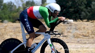 Filippo Ganna Wins 2023 Vuelta a España Time Trial, Sepp Kuss Retains Red