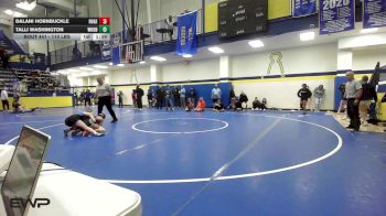 110 lbs Rr Rnd 4 - Dalani Hornbuckle, Rogers vs Talli Washington, Woodland