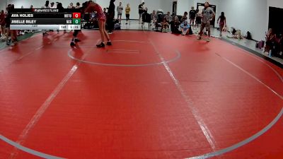 125 lbs Finals (8 Team) - Jiselle Riley, North Carolina Gold vs Ava Holjes, Women Of The Uprising