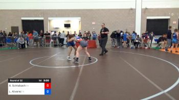 59 kg Round Of 32 - Andrea Schlabach, Team Ohio vs Leslie Alvarez, Team Texas