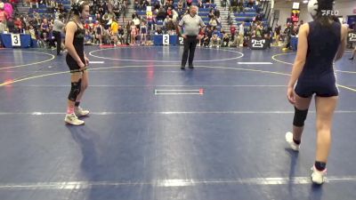 100 lbs Round Of 16 - Hailey Farrell, Franklin Regional vs McKenzie Astorino, Curwensville