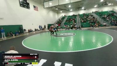 190 lbs Cons. Semi - Alicia Alemãn, Lyman vs Jesselee Jackson, Burns/Pine Bluffs