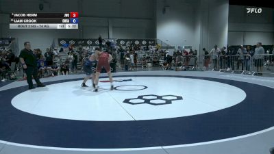 74 kg Champ. Rd Of 32 - Jacob Herm, Jackrabbit Wrestling Club vs Liam Crook, Cavalier Wrestling Club/Askren Wrestling Academy