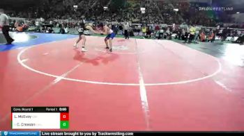 5A 182 lbs Cons. Round 1 - Charles Creason, Eagle vs Louis McEvoy, Coeur D`Alene