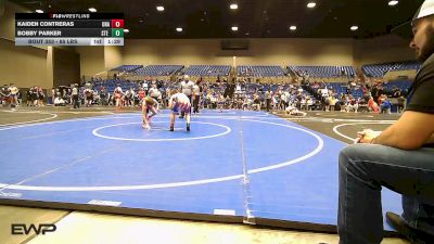 85 lbs Rr Rnd 5 - Kaiden Contreras, Unattached vs Bobby Parker, STE GENEVIEVE YOUTH WRESTLING CLUB