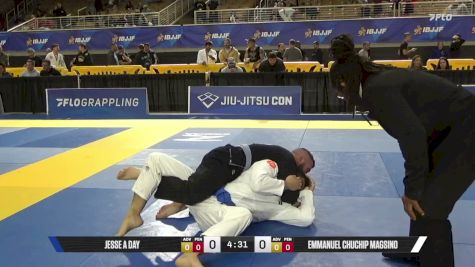 Emmanuel Chuchip Magsino vs Jesse A Day 2026 Pan Jiu Jitsu IBJJF Championship