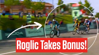 Roglic Takes Four More Seconds On Evenepoel