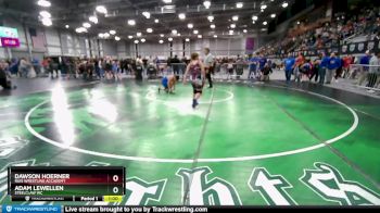 135 lbs Semifinal - Adam Lewellen, Steelclaw WC vs Dawson Hoerner, Ruis Wrestling Accademy