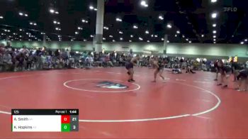 125 lbs Round 5 (6 Team) - Kylee Hopkins, RPA Wrestling vs Avaeh Smith, Iowa SO FLUFFY