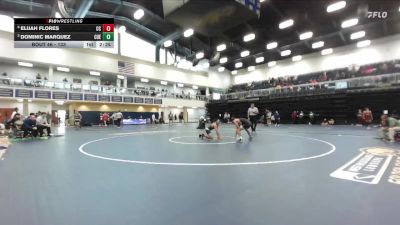 133 lbs Quarterfinal - Dominic Marquez, Cuesta College vs Elijah Flores, Cerritos College