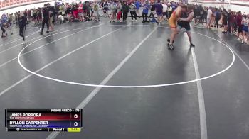 175 lbs Round 2 - James Porpora, The Best Wrestler vs Dyllon Carpenter, Nebraska Wrestling Academy