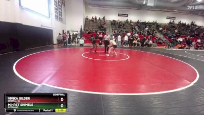 110 lbs Semifinal - Mihret Shimels, Overland vs Vivika Gilder, Central-GJ