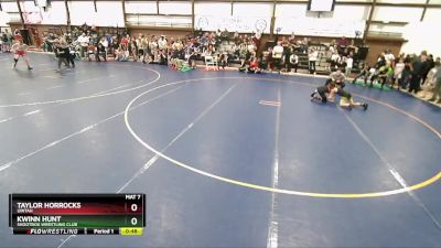 82 lbs Cons. Round 4 - Kwinn Hunt, Shootbox Wrestling Club vs Taylor Horrocks, Uintah