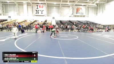 93 lbs Round 3 - Alex Greaud, Beaver River Wrestling vs Trey Milner, Fulton Wrestling Club