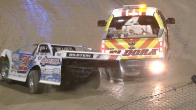 Ricky Thornton, Jr. Smashes Safety Truck's Taillight At World 100