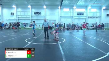 100 lbs Round 5 (10 Team) - Josh Sheets, Bandits vs Carter Kinard, U2 Upstate