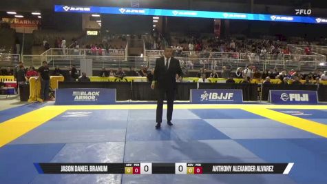 Anthony Alexander Alvarez vs Jason Daniel Branum 2025 Pan Jiu Jitsu IBJJF Championship