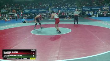 D 2 165 lbs Cons. Round 4 - Zayden Normandin, Parkway vs Gabriel Suarez, Riverdale