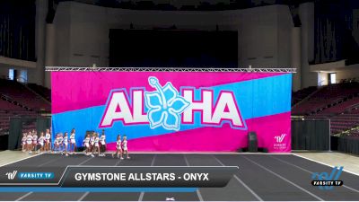 GymStone Allstars - Onyx [2022 L1.1 Junior - PREP Day 1] 2022 Aloha Bossier City Showdown
