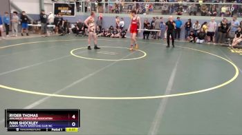 144 lbs Quarterfinal - Ryder Thomas, Avalanche Wrestling Association vs Ivan Shockley, Juneau Youth Wrestling Club Inc.