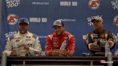 World 100 Podium Finishers Answer Questions From The Media At Eldora