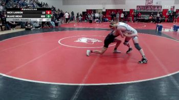 139 lbs Cons. Round 5 - Nick Larson, LeSueur-Henderson vs Blake Mead, Minneota