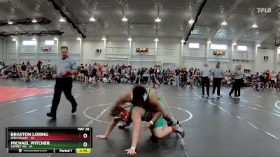 285 lbs Round 3 (6 Team) - Michael Witcher, Osprey WC vs Braxton Loring, Ohio Valley