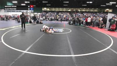 95 lbs Consi Of 16 #2 - Brooke Dixon, CT vs Allie Procter, GA