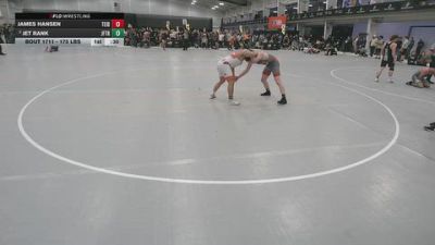 175 lbs 3rd Place Match - James Hansen, Team Idaho vs Jet Rank, JFlo Trained
