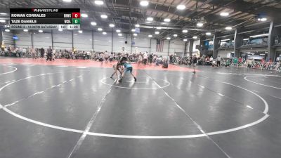 64 lbs Round 3 - 12:30pm Saturday - Taze Daniels, West Coast Elite vs Rowan Corrales, Rough House W.C., CA