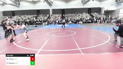 89-M lbs Consi Of 8 #2 - Wyatt King, Greater Norristown K-8 vs Daniel Spisso, South Plainfield