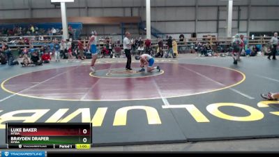 138 lbs Cons. Round 3 - Luke Baker, Nyssa vs Brayden Draper, Nyssa