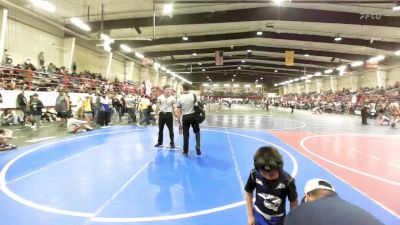 52 lbs Final - Alaina Saavedra, Top Rank vs Storm Todacheene, PV Youth Wrestling