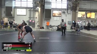 160 lbs Quarterfinal - Roy Scott, Unattached vs Juliet Alt, Orchard