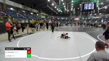 54 lbs Round Of 16 - Beric Brossart, Rugby SWAT vs Jaxson Arce, Pomona Elite