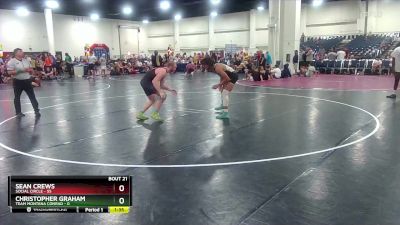 175 lbs Round 5 (10 Team) - Sean Crews, Social Circle vs Christopher Graham, Team Montana Conrad