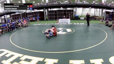 135 lbs Samantha Patton, Georgia vs Carmen Bishop, New York