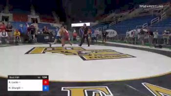 126 lbs Round Of 16 - Aaron Lucio, Michigan vs Hunter Sturgill, Tennessee