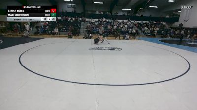 165 lbs Cons. Round 2 - Max Morrison, Brockport vs Ethan Bliss, Elizabethtown