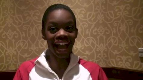 Gabby Douglas Thinks She Can Take On Bolt