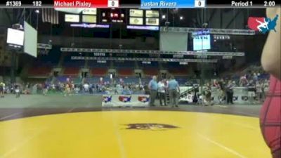 Fargo 2012 182 Round 3: Michael Pixley (Missouri) vs. Justan Rivera (Georgia)