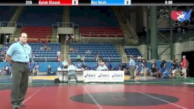 220 lbs round-3 Kaleb Staack Iowa vs. Roy Nash Utah