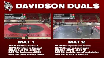 141 lbs Finals (2 Team) - Michael Olson, North Dakota State vs Wyatt Henson, Lock Haven