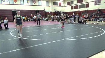 JV-14 lbs 1st Place Match - Lauren Adams, Osage vs Wren Brodersen, Solon