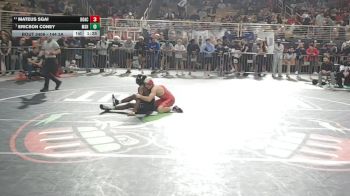 144 3A Semifinal - Mateus Sgai, Doral Academy vs Ericson Coney, Miami Southridge Hs