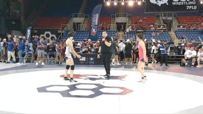 130 lbs Cons. Rd Of 64 - Jorgie Johnston, MO vs Bailey Sessions, AR