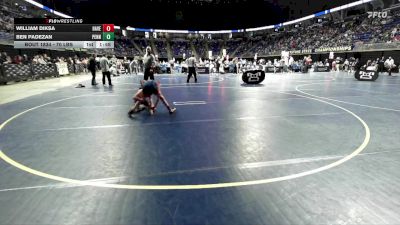 70 lbs Quarterfinal - William Diksa, Haverford vs Ben Padezan, Penn Trafford